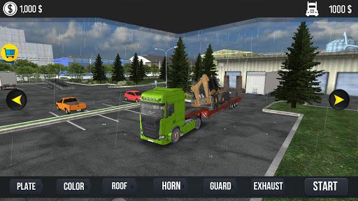 Truck Simulator Heavy Vehicle - Gameplay image of android game