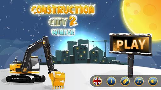 Construction City ۲ Winter - عکس بازی موبایلی اندروید