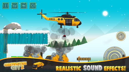 Construction City ۲ Winter - عکس بازی موبایلی اندروید