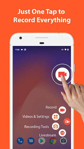 AZ Screen Recorder ‏ - ضبط ویدیو از صفحه گوشی - Image screenshot of android app