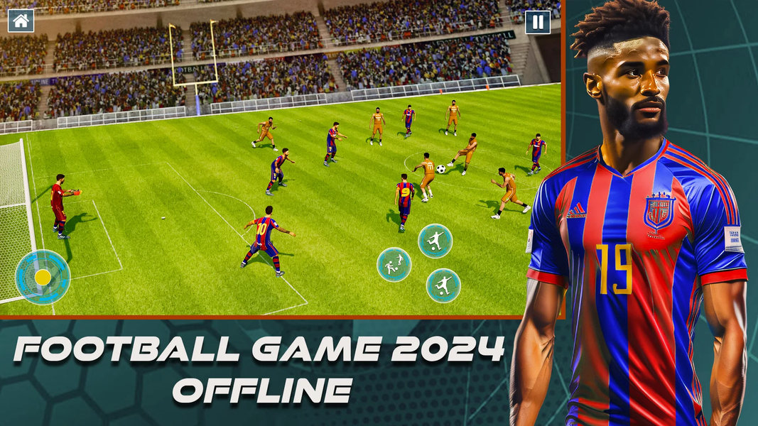 Football Games 2024 Offline - Gameplay image of android game
