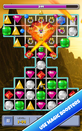 Match 3 Jewels - Gameplay image of android game