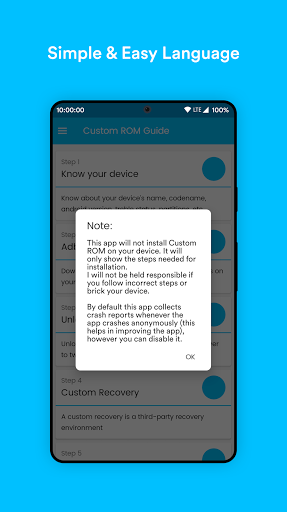 Custom ROM Guide - Android 9,10,11 Update Tutorial - Image screenshot of android app