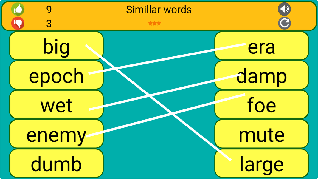 Similar & Opposite - For Kids - عکس برنامه موبایلی اندروید