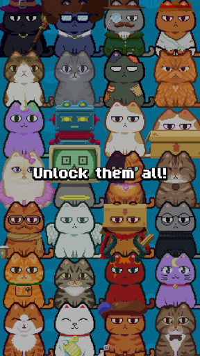 Nom Cat - Gameplay image of android game