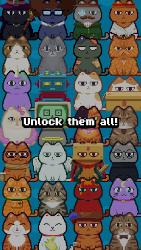 Nom Cat - Gameplay image of android game