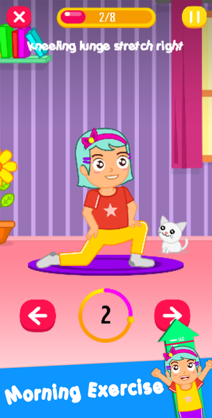 Height increase : Kids Workout - Image screenshot of android app