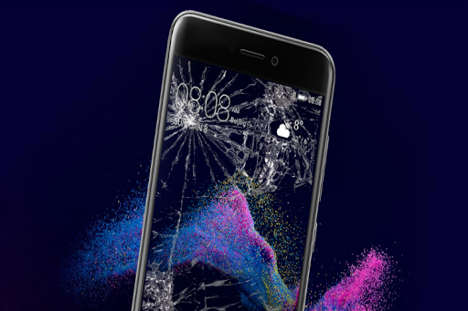 Broken Screen (Prank) - Image screenshot of android app