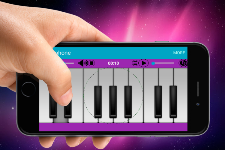 Saxophone (Piano) - Image screenshot of android app
