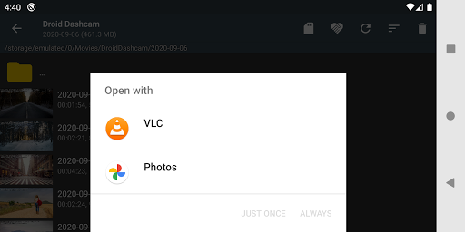 Droid Dashcam - Video Recorder - عکس برنامه موبایلی اندروید