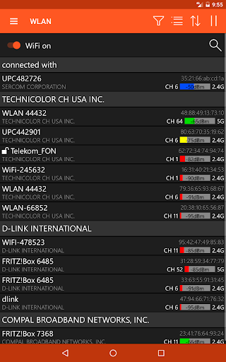 WiFi Tool - عکس برنامه موبایلی اندروید