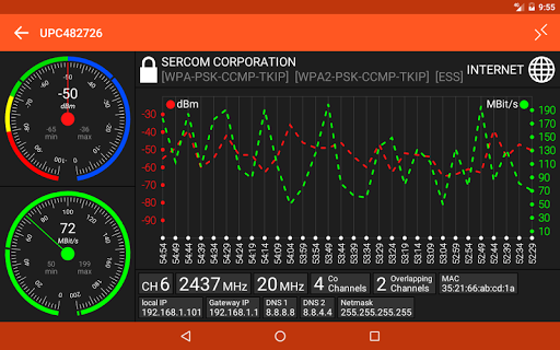 WiFi Tool - عکس برنامه موبایلی اندروید