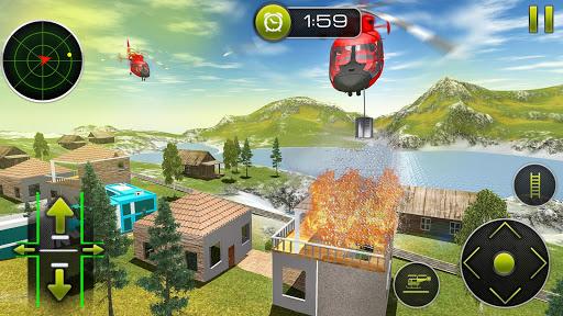 Helicopter ۳D Simulator: Rescue Helicopter games - عکس بازی موبایلی اندروید