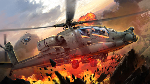 Gunship Shooting Strike Battle - عکس بازی موبایلی اندروید