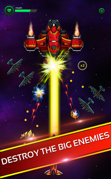 Galaxy Attack : Shoot 'Em Ups - عکس بازی موبایلی اندروید