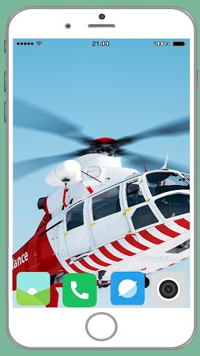 Helicopter Full HD Wallpaper - Image screenshot of android app