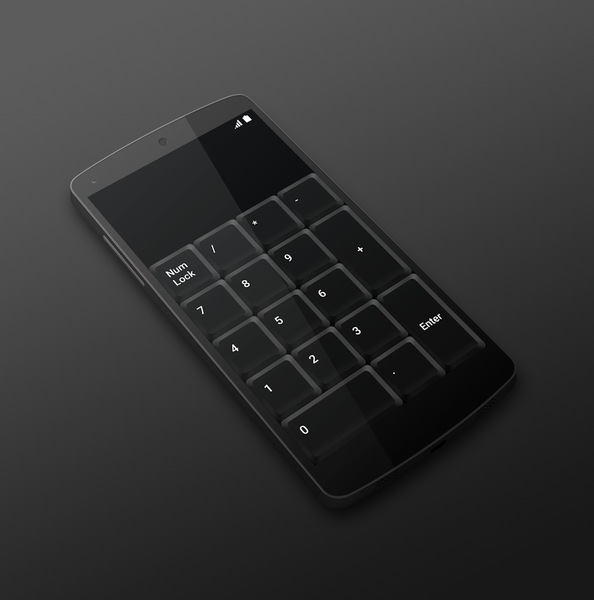 Numeric Keyboard - عکس برنامه موبایلی اندروید