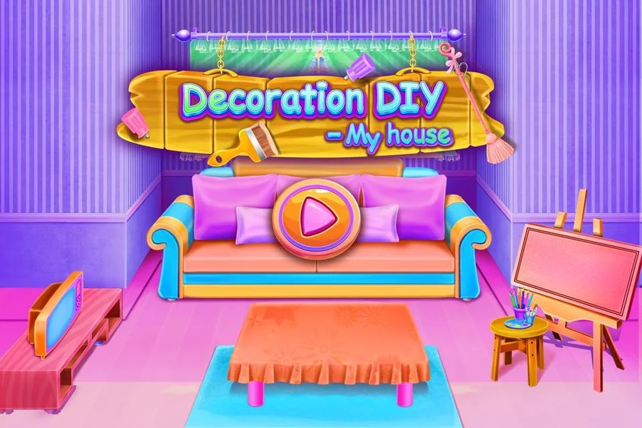 Decoration DIY - My House - Gameplay image of android game