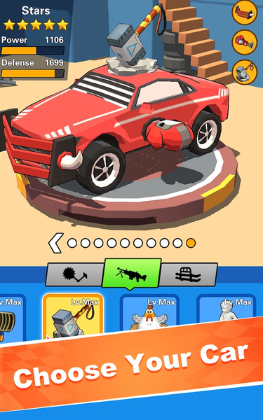 Car Rush: Fighting & Racing - Gameplay image of android game