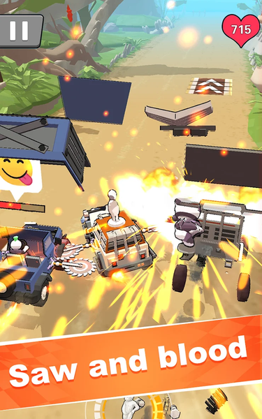 Car Rush: Fighting & Racing - Gameplay image of android game