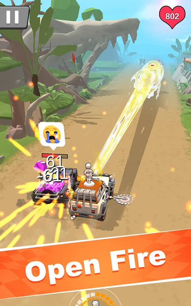 Car Rush: Fighting & Racing - Gameplay image of android game