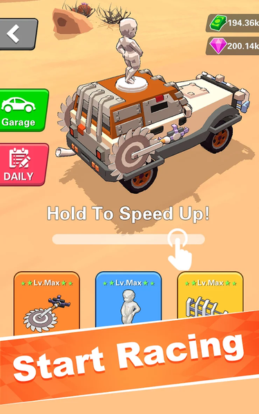Car Rush: Fighting & Racing - Gameplay image of android game