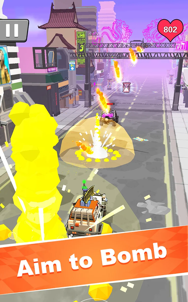 Car Rush: Fighting & Racing - Gameplay image of android game