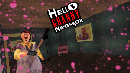 Hi scary Granny Neighbor: Craft Mods Scary Games - عکس بازی موبایلی اندروید