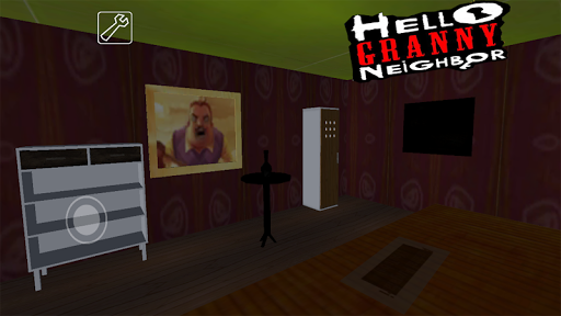 Hi scary Granny Neighbor: Craft Mods Scary Games - عکس بازی موبایلی اندروید