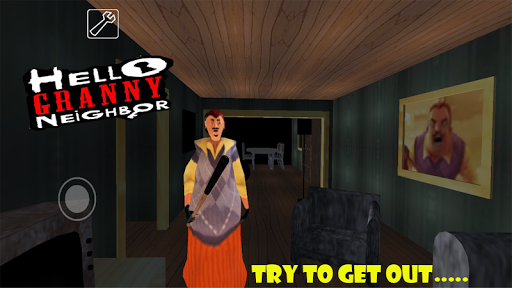 Hi scary Granny Neighbor: Craft Mods Scary Games - عکس بازی موبایلی اندروید