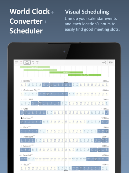 Time Buddy - Clock & Converter - Image screenshot of android app