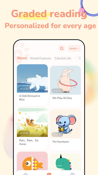 English Stories Weekly - Image screenshot of android app