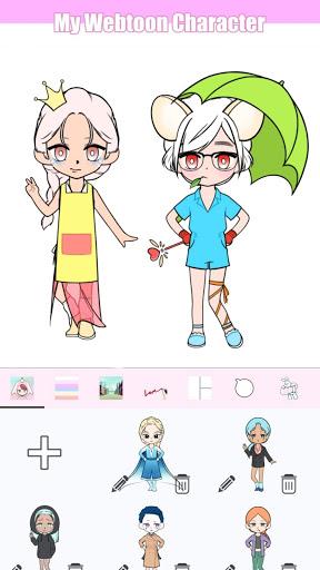 My Webtoon Character:Kpop IDOL - عکس بازی موبایلی اندروید