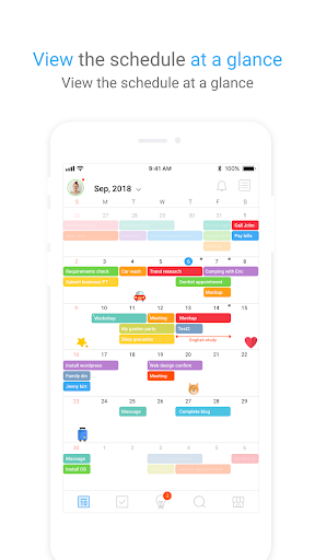 TimeBlocks -Calendar/Todo/Note - عکس برنامه موبایلی اندروید