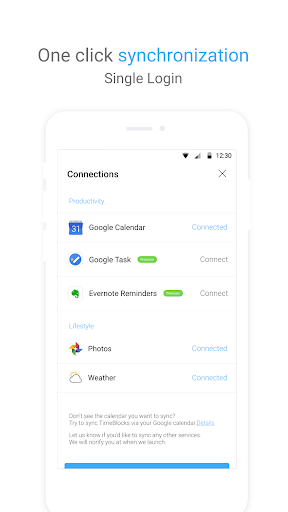 TimeBlocks -Calendar/Todo/Note - عکس برنامه موبایلی اندروید