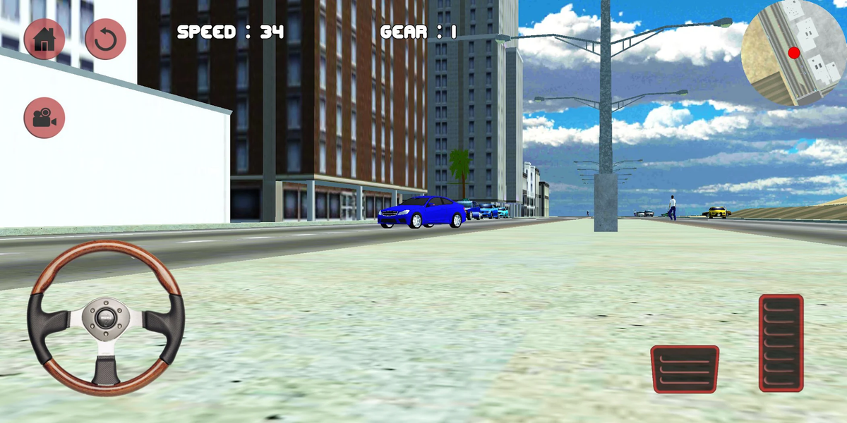 C180 Driving Simulator - Gameplay image of android game