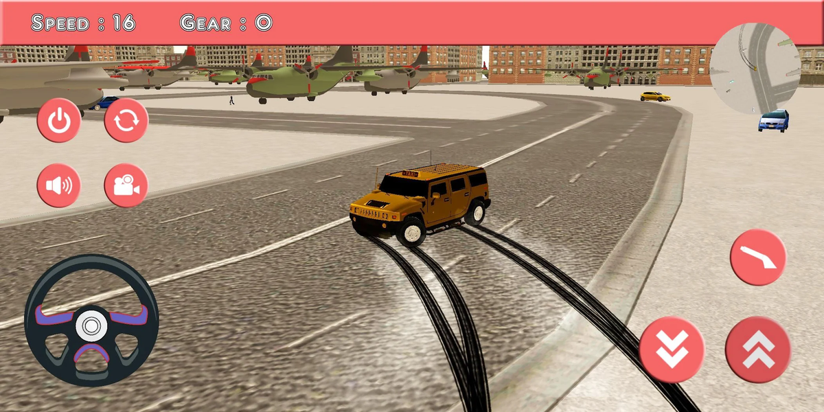 Taxi Drift Simulator - عکس بازی موبایلی اندروید