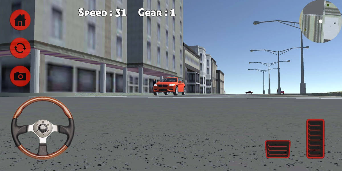 M5 E60 Drift Simulator - Gameplay image of android game