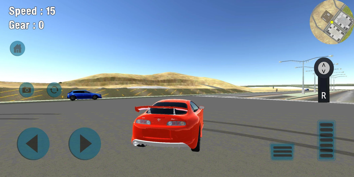 Supra Driving Simulator - Gameplay image of android game