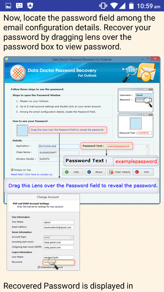 Forgot Password Recovery Help - عکس برنامه موبایلی اندروید