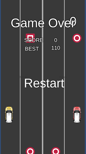 Two Cars 1 Brain - Gameplay image of android game