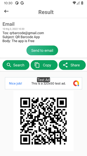 QR Barcode High Speed - عکس برنامه موبایلی اندروید