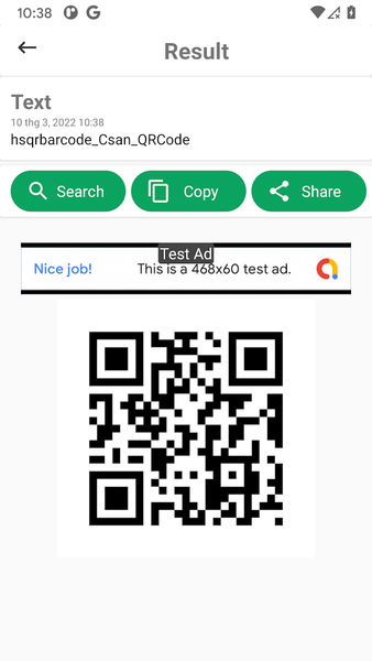 QR Barcode High Speed - عکس برنامه موبایلی اندروید