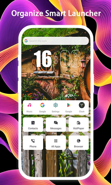 Organize Smart Launcher - Image screenshot of android app