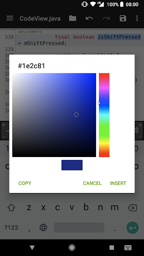 Quoda Code Editor - Image screenshot of android app