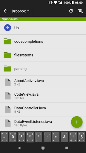 Quoda Code Editor - Image screenshot of android app