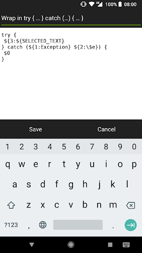 Quoda Code Editor - Image screenshot of android app