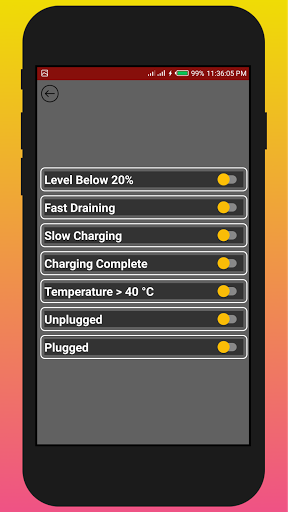 Battery Ammeter - Image screenshot of android app