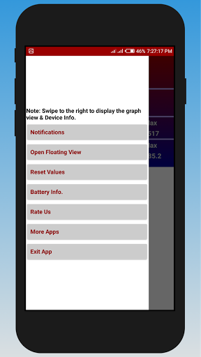 Battery Ammeter - Image screenshot of android app