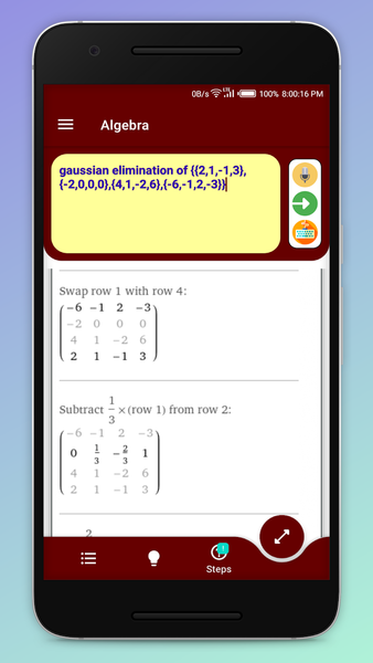 Herald Math Solver with Steps - Image screenshot of android app